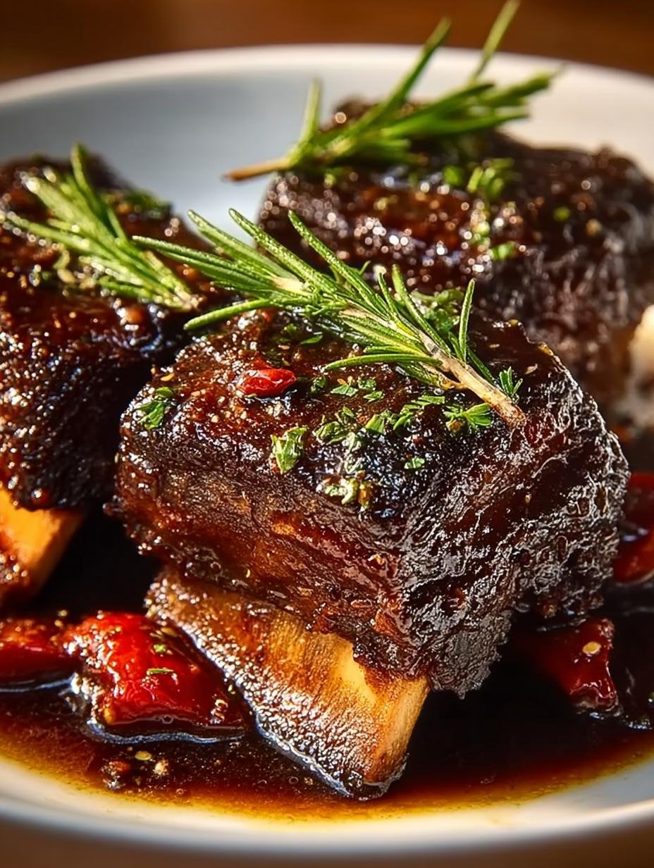 Balsamic Bourbon Short Ribs: 7 Steps to Tender Perfection - Balsamic Bourbon Short Ribs - additional detail