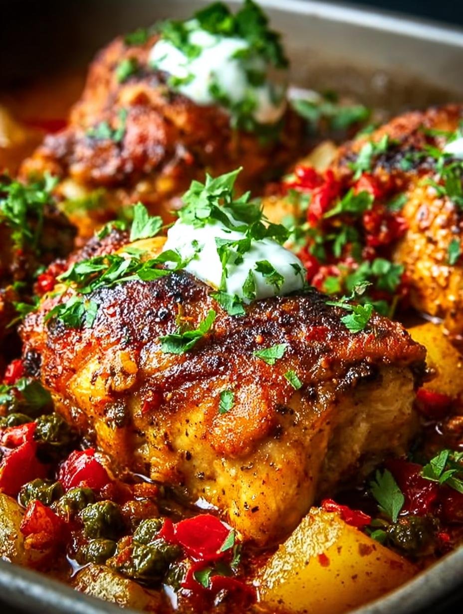 Bold Flavorful Harissa Chicken: 6 Steps to Deliciousness - Bold Flavorful Harissa Chicken - main visual representation