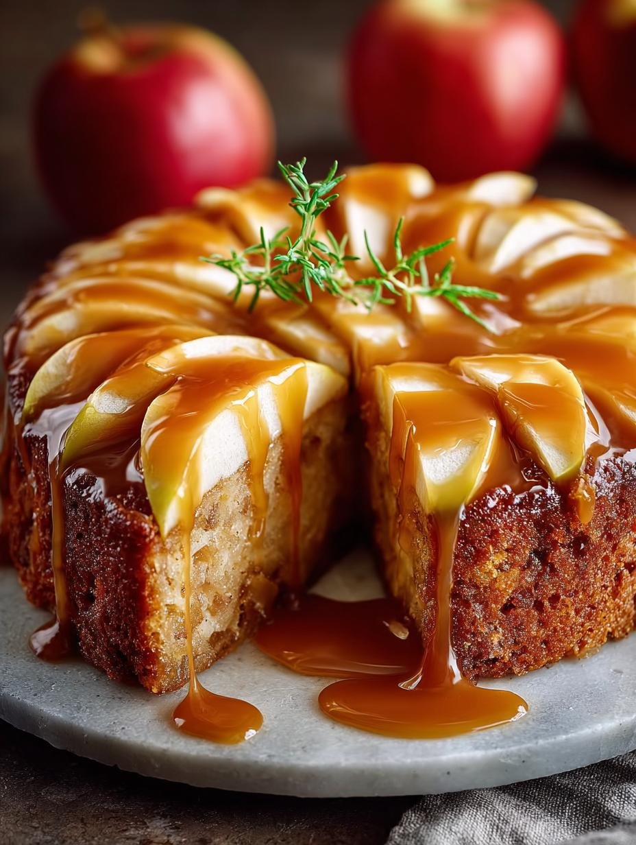 Caramel Apple Cake For a Perfect Fall Delight 3 Caramel Apple Cake For a Perfect Fall Delight - Caramel Apple Cake For - additional detail