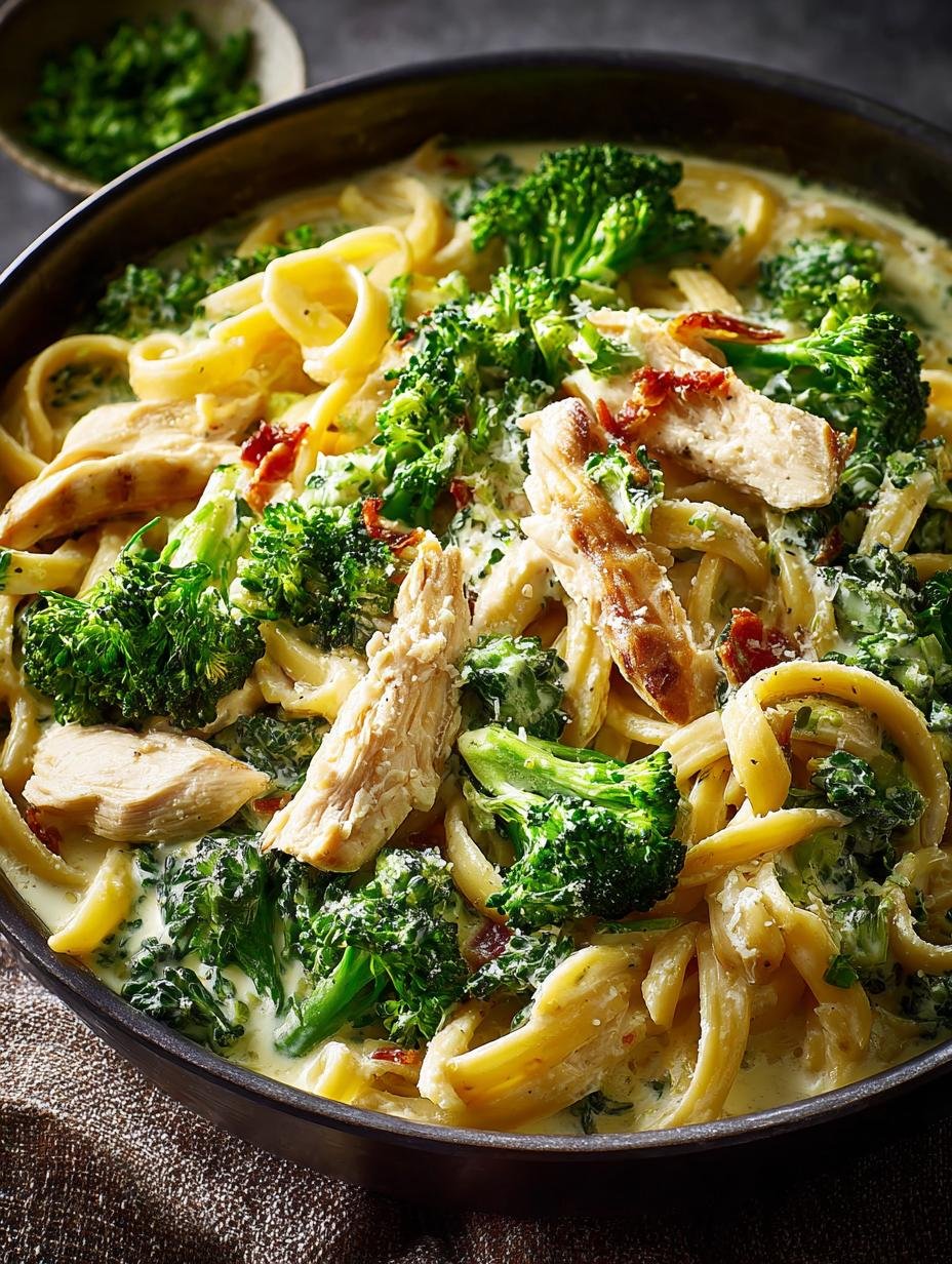 Delicious Chicken Broccoli Pasta: A Cozy 25-Minute Meal - Chicken Broccoli Pasta - main visual representation