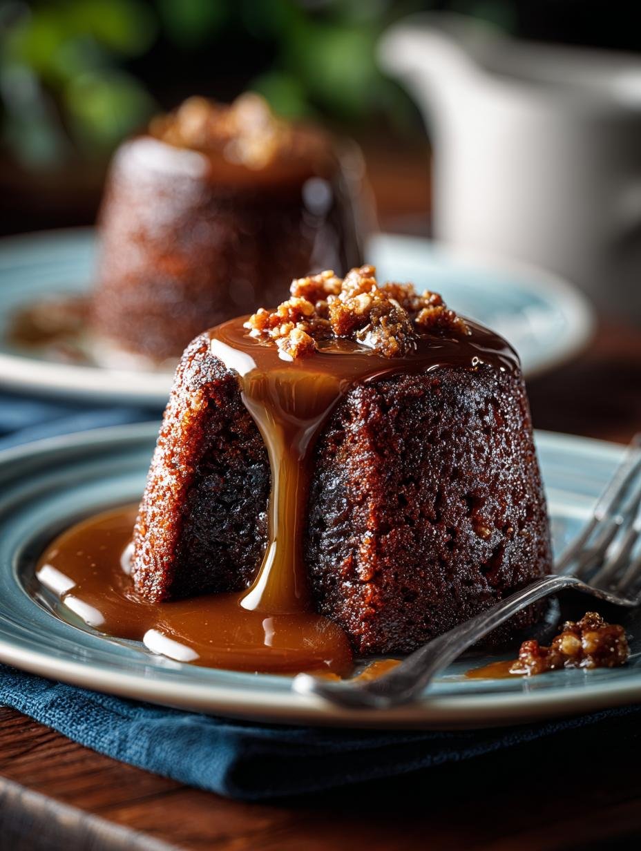 Chocolate Sticky Toffee Puddings