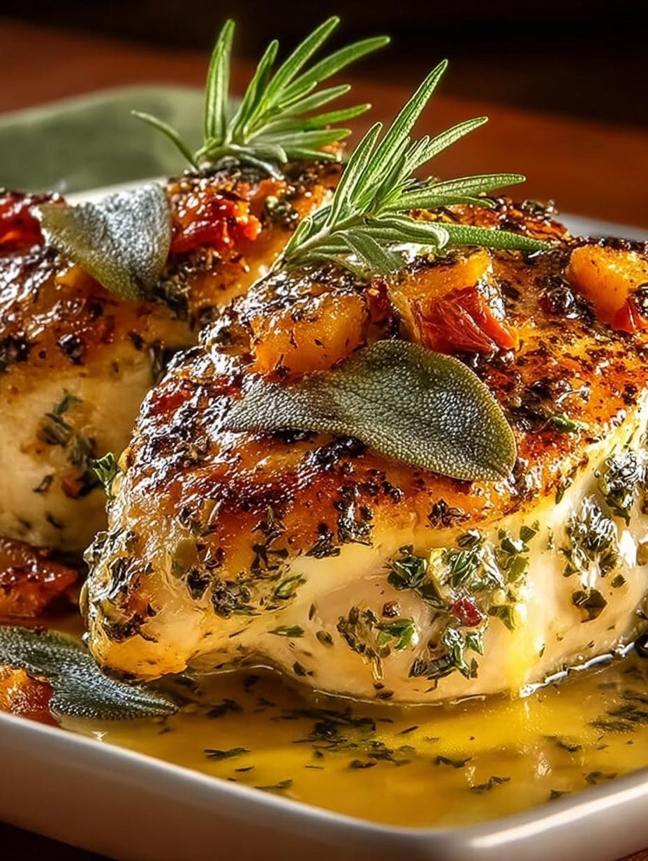 Cozy Pumpkin Sage Chicken: A Heartwarming Dish - Cozy Pumpkin Sage Chicken - main visual representation