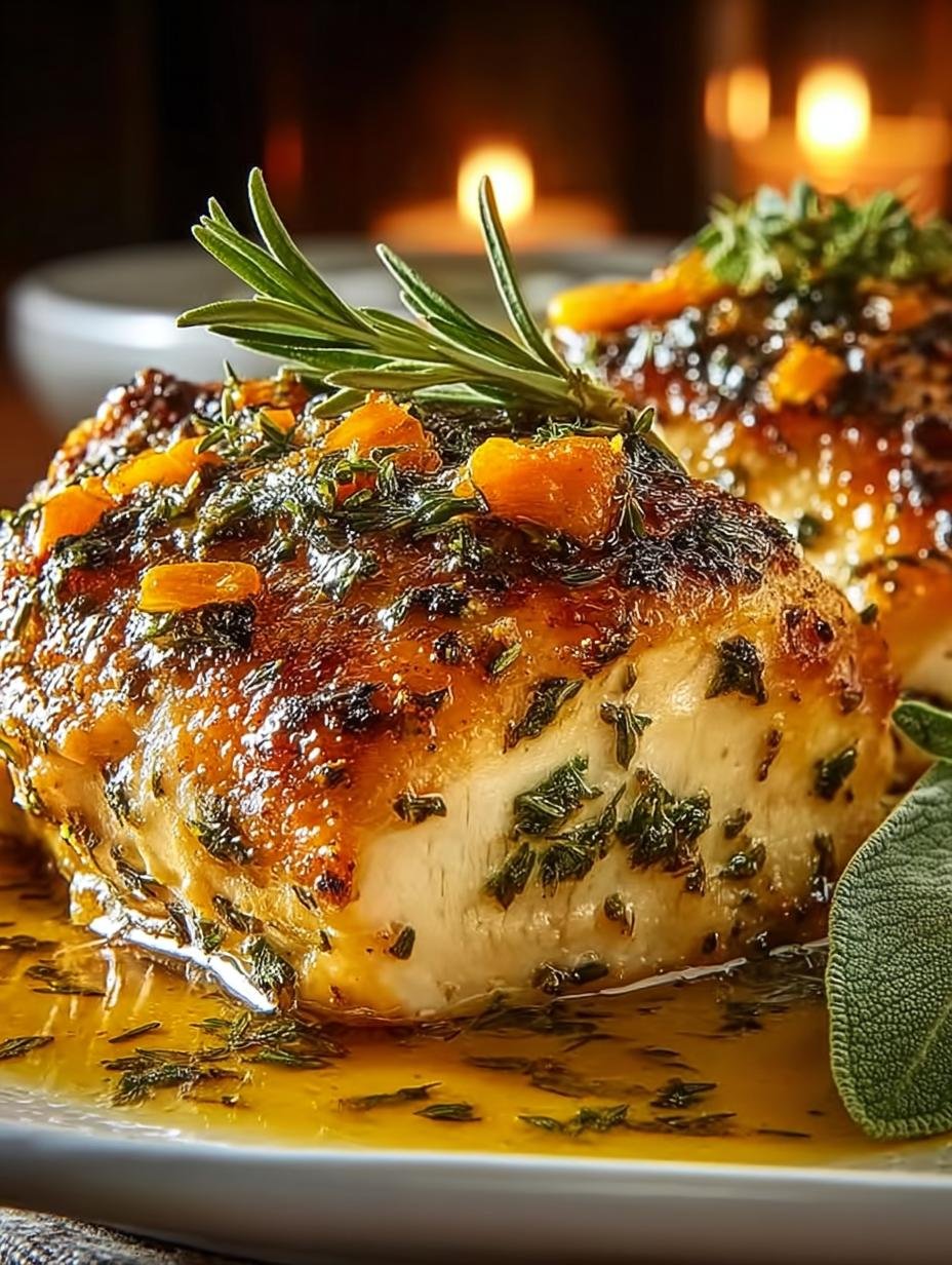 Cozy Pumpkin Sage Chicken: A Heartwarming Dish - Cozy Pumpkin Sage Chicken - additional detail