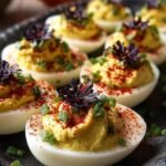 Creepy Deviled Eggs Spooky