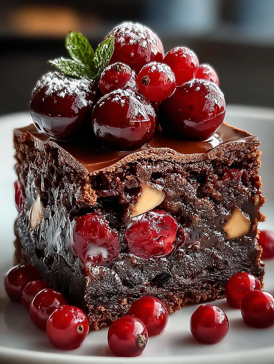 Decadent Chocolate Cherry Magic Bars: A Sweet Delight - Decadent Chocolate Cherry Magic - main visual representation
