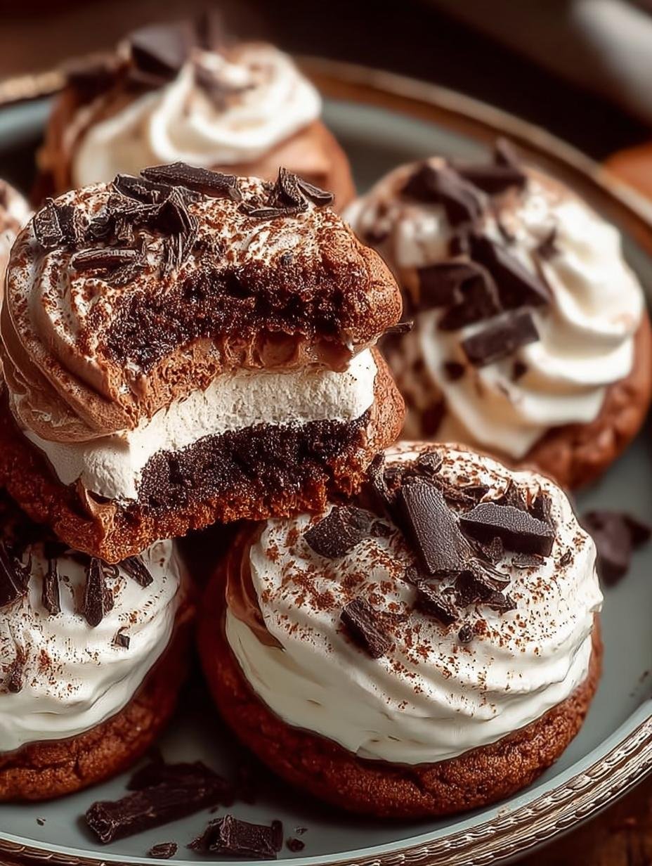 Incredible French Silk Pie Cookies Recipe for Chocolate Lovers - French Silk Pie Cookies - main visual representation