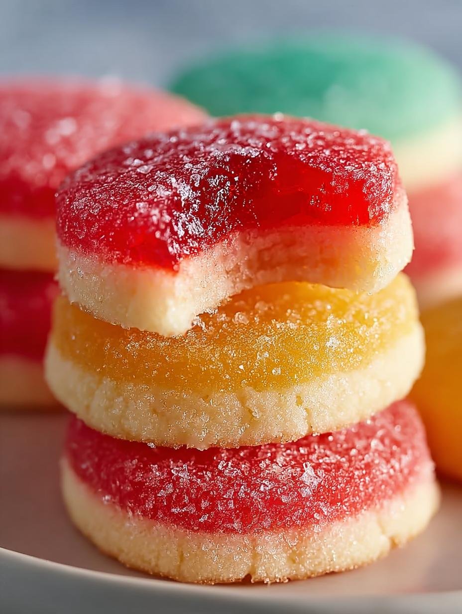 Fruity Jello Cookies Treats: 24 Colorful Delights to Enjoy 3 Fruity Jello Cookies Treats: 24 Colorful Delights to Enjoy - Fruity Jello Cookies Treats - additional detail