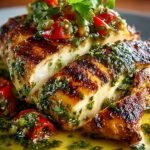 Grilled Salsa Verde Pepper