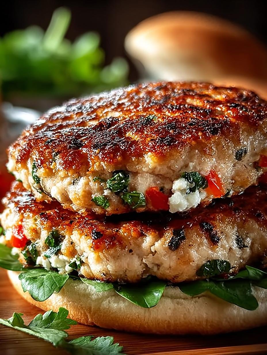 Juicy Greek Chicken Burgers: 7-Step Recipe for Flavor - Juicy Greek Chicken Burgers - main visual representation