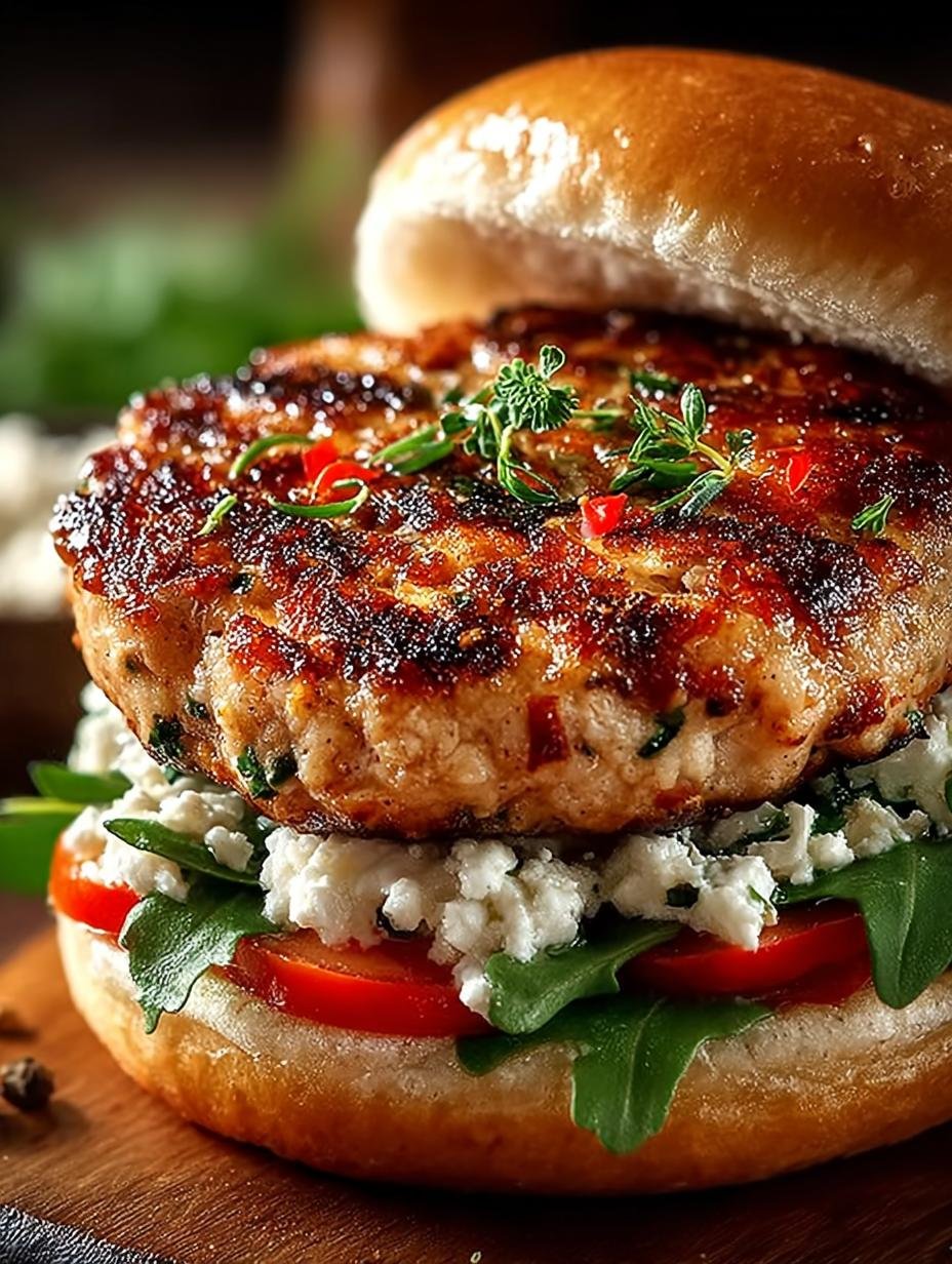 Juicy Greek Chicken Burgers: 7-Step Recipe for Flavor - Juicy Greek Chicken Burgers - additional detail