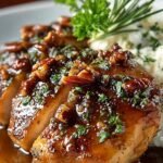 Maple Bourbon Pecan Chicken