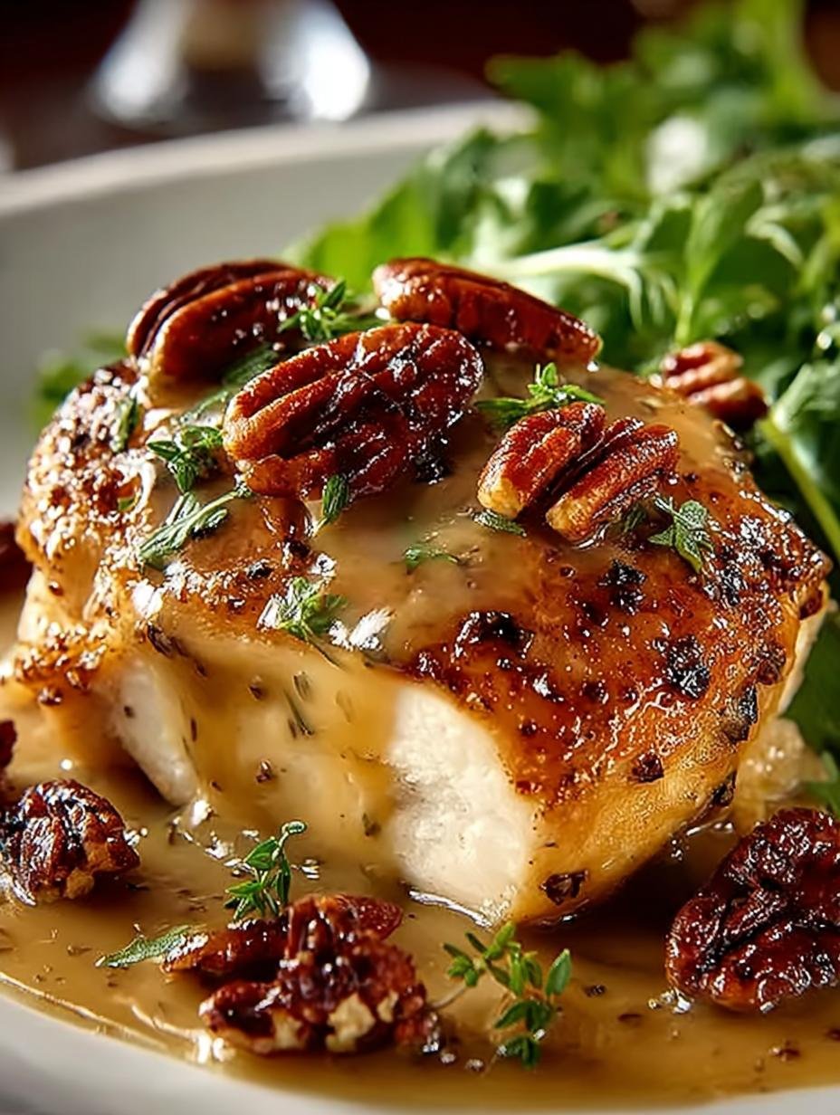 Delicious Maple Bourbon Pecan Chicken Recipe to Try 3 Delicious Maple Bourbon Pecan Chicken Recipe to Try - Maple Bourbon Pecan Chicken - additional detail