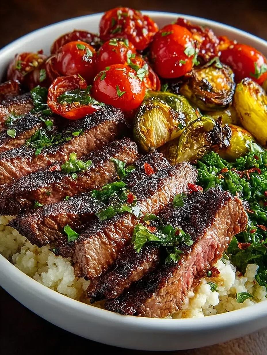 Mediterranean Steak Bowl Incredible
