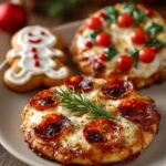 Mini Christmas Pizzas