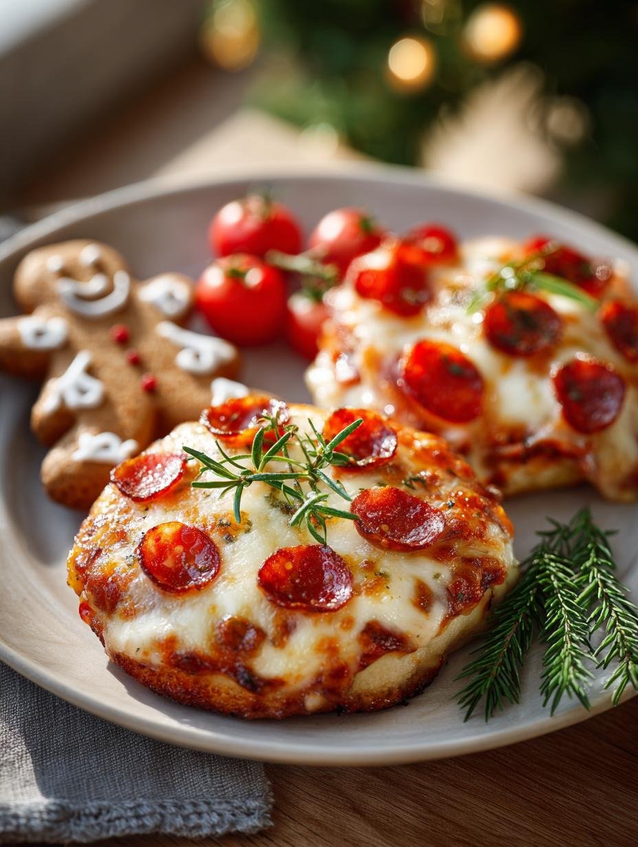 Mini Christmas Pizzas: 7 Festive Treats for Holiday Fun 3 Mini Christmas Pizzas: 7 Festive Treats for Holiday Fun - Mini Christmas Pizzas - additional detail