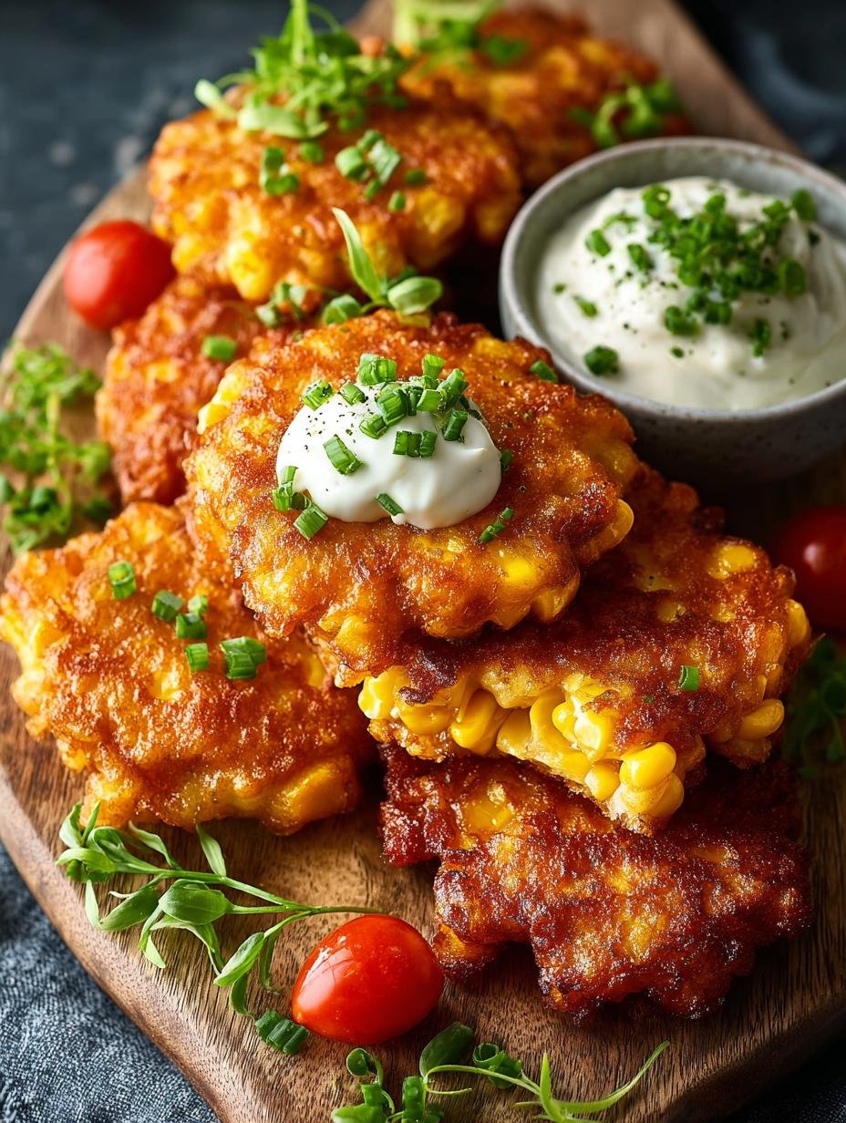 Delicious Old Fashioned Corn Fritters Recipe - Old Fashioned Corn Fritters - main visual representation