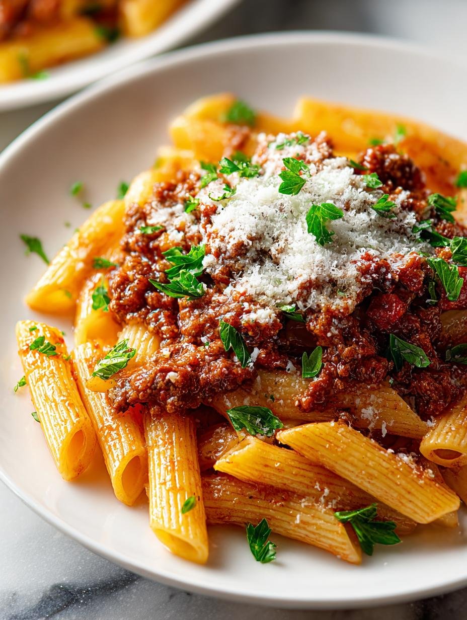Delicious Penne Bolognese: 7 Steps to Comfort Food - Penne Bolognese - main visual representation