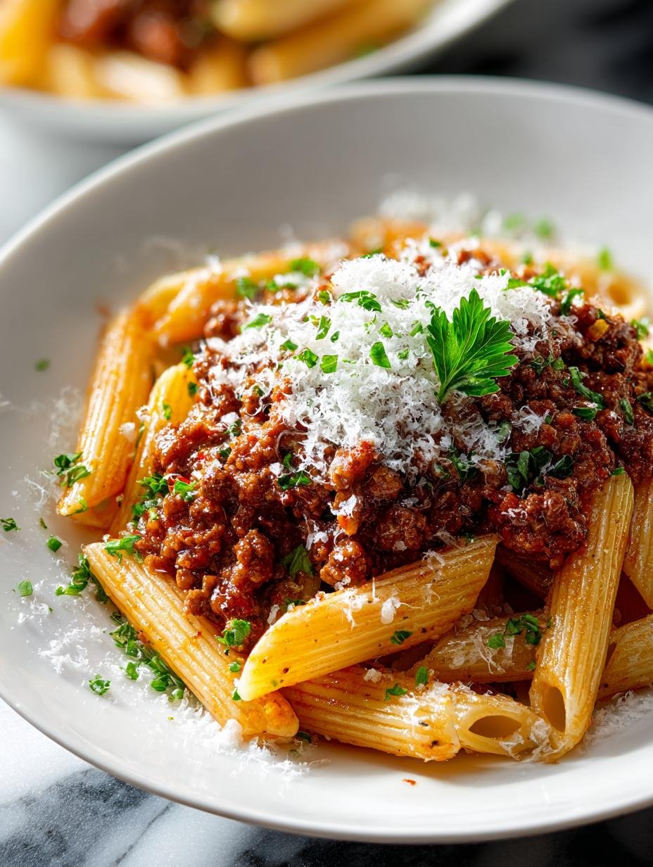 Delicious Penne Bolognese: 7 Steps to Comfort Food - Penne Bolognese - additional detail