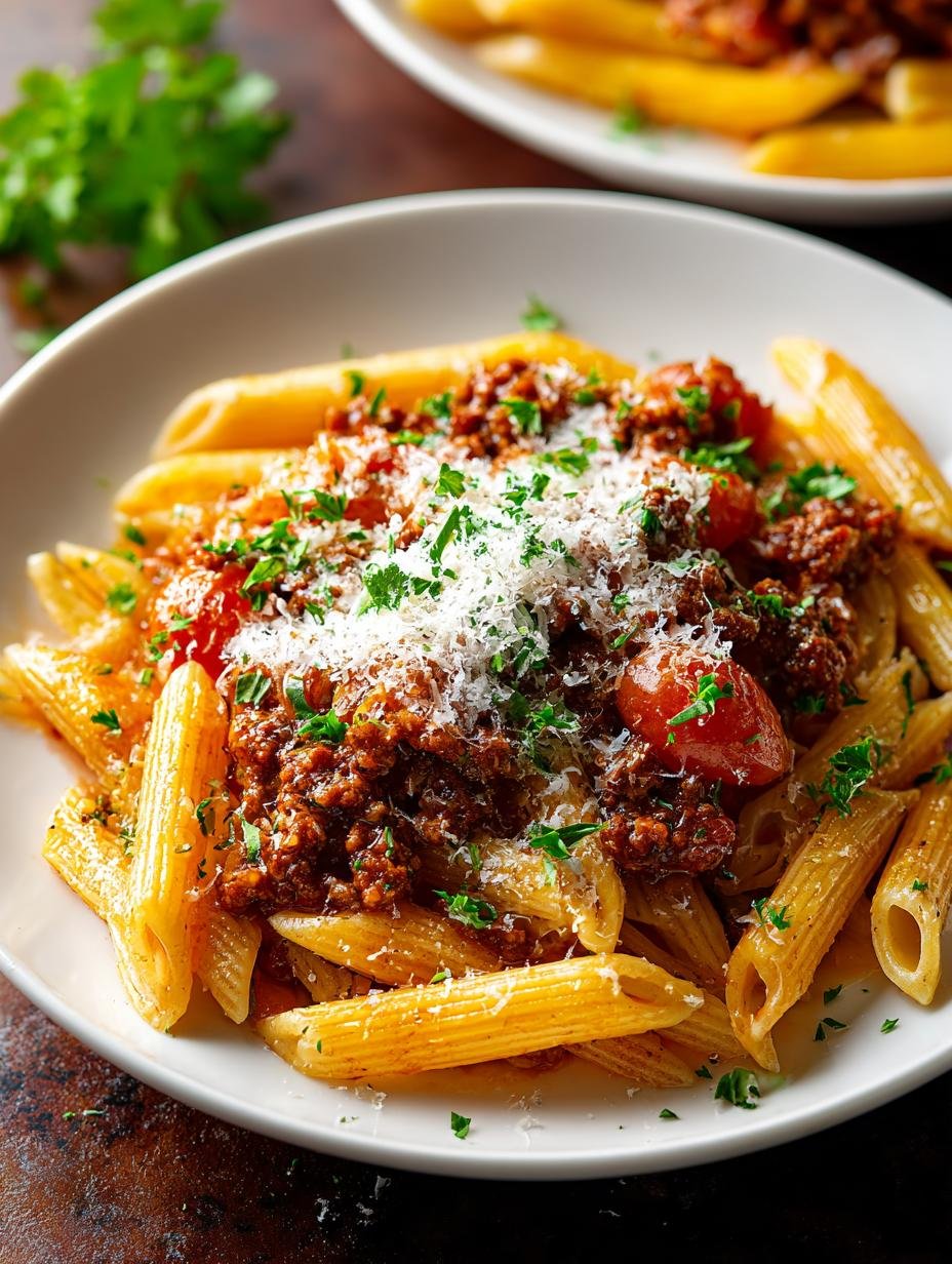 Penne Bolognese