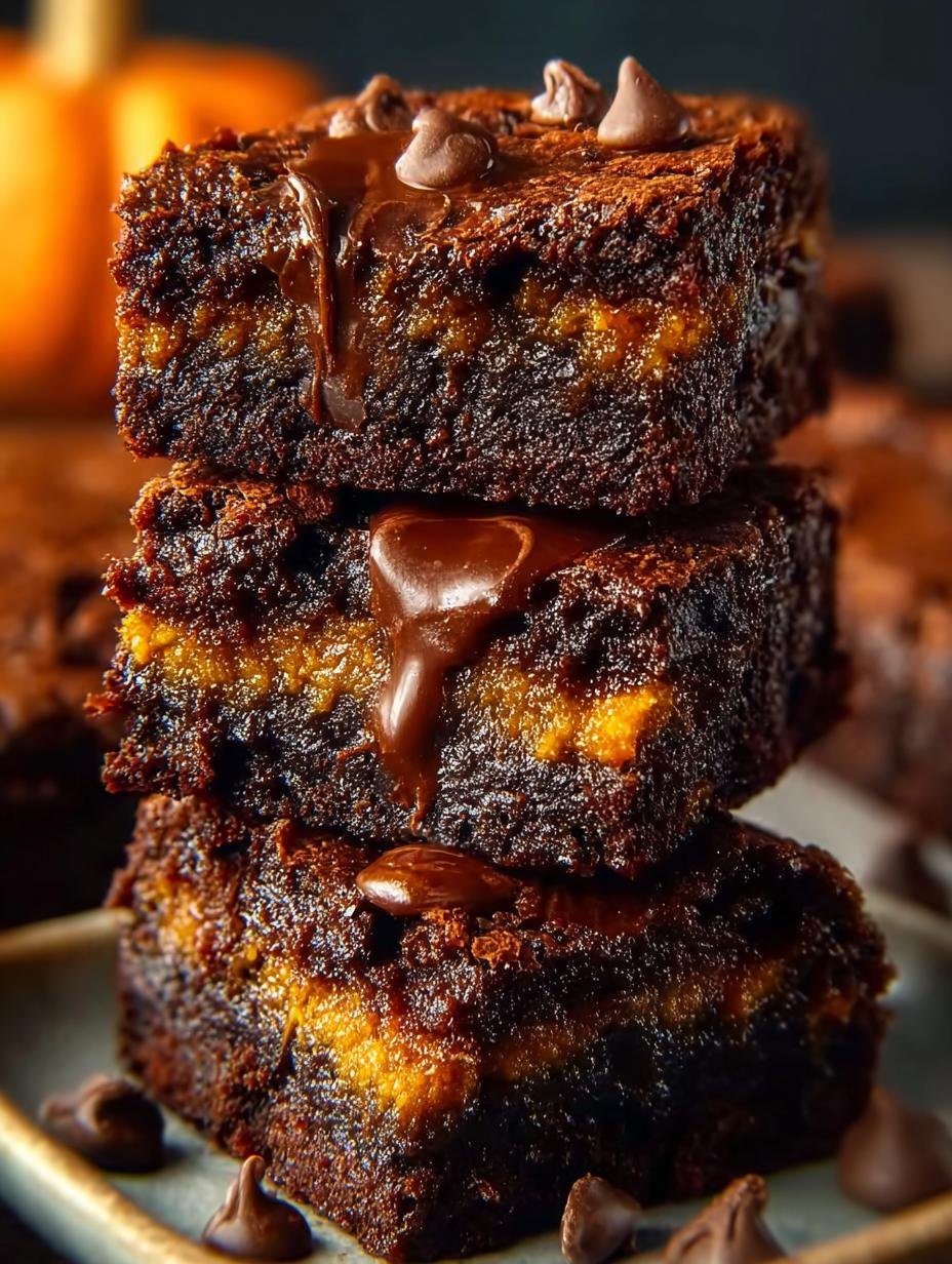Delicious Pumpkin Brownies: 10 Reasons to Love Them - Pumpkin Brownies - additional detail