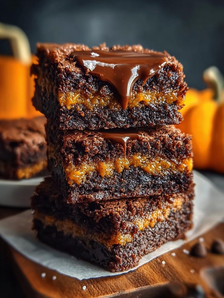 Pumpkin Brownies