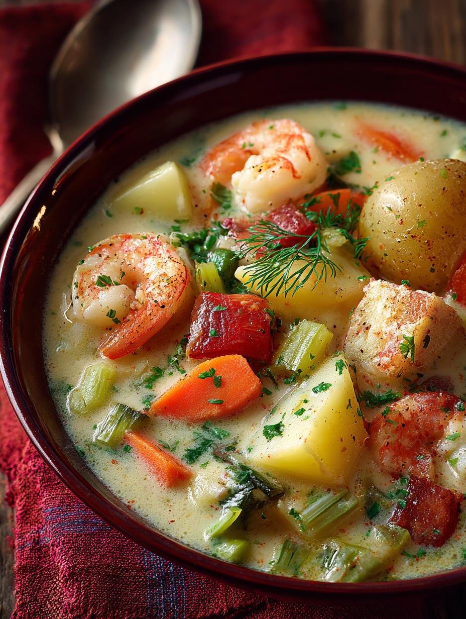 Rich Seafood Chowder: 7 Secrets to Comforting Perfection - Rich Seafood Chowder - main visual representation