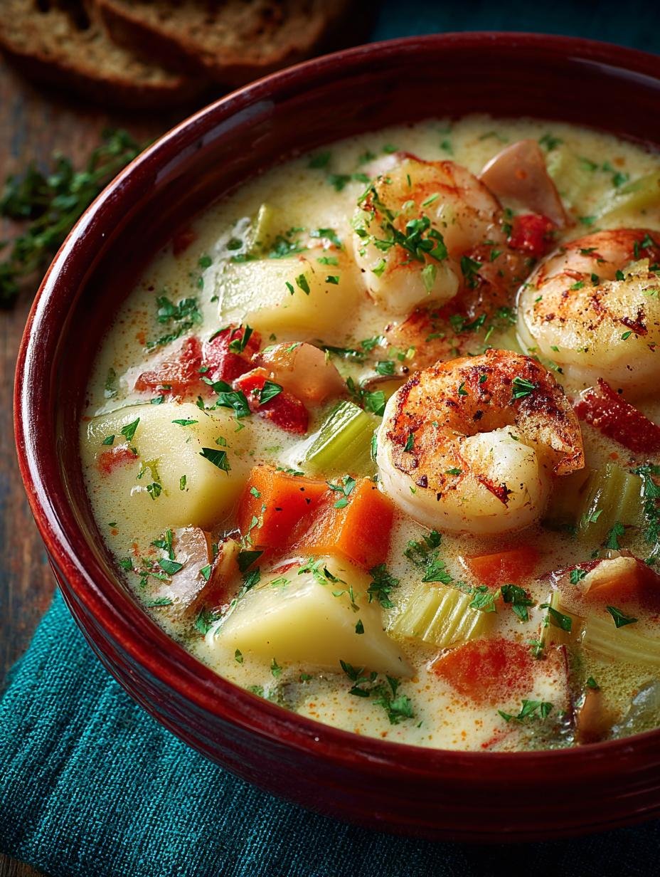 Rich Seafood Chowder: 7 Secrets to Comforting Perfection - Rich Seafood Chowder - additional detail