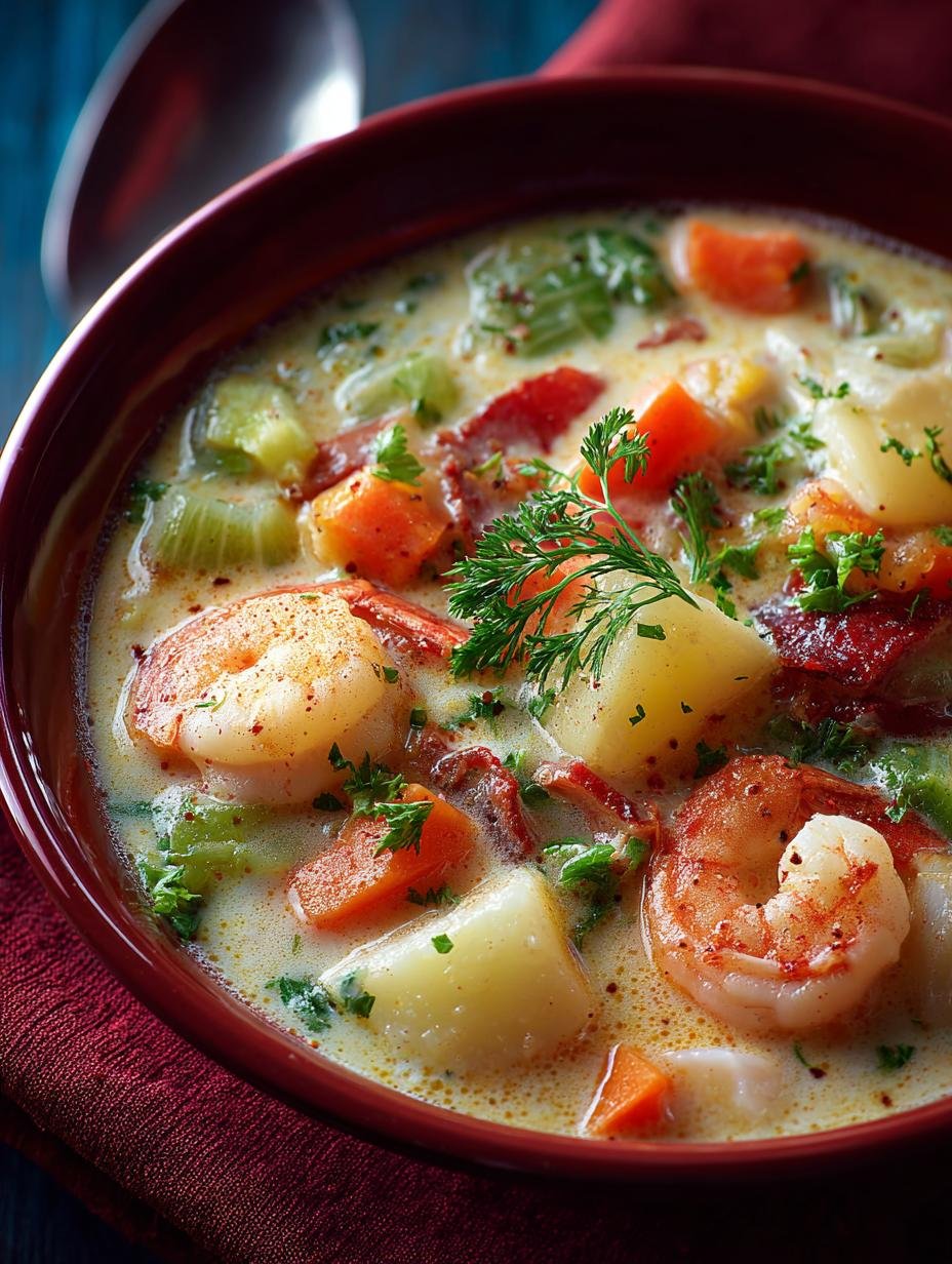 Rich Seafood Chowder: 7 Secrets to Comforting Perfection 1 Rich Seafood Chowder