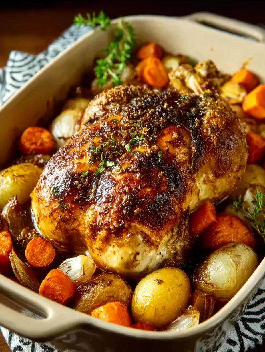 Roasted Chicken Vegetables with Maple Glaze: A Delightful Meal - Roasted Chicken Vegetables with - additional detail