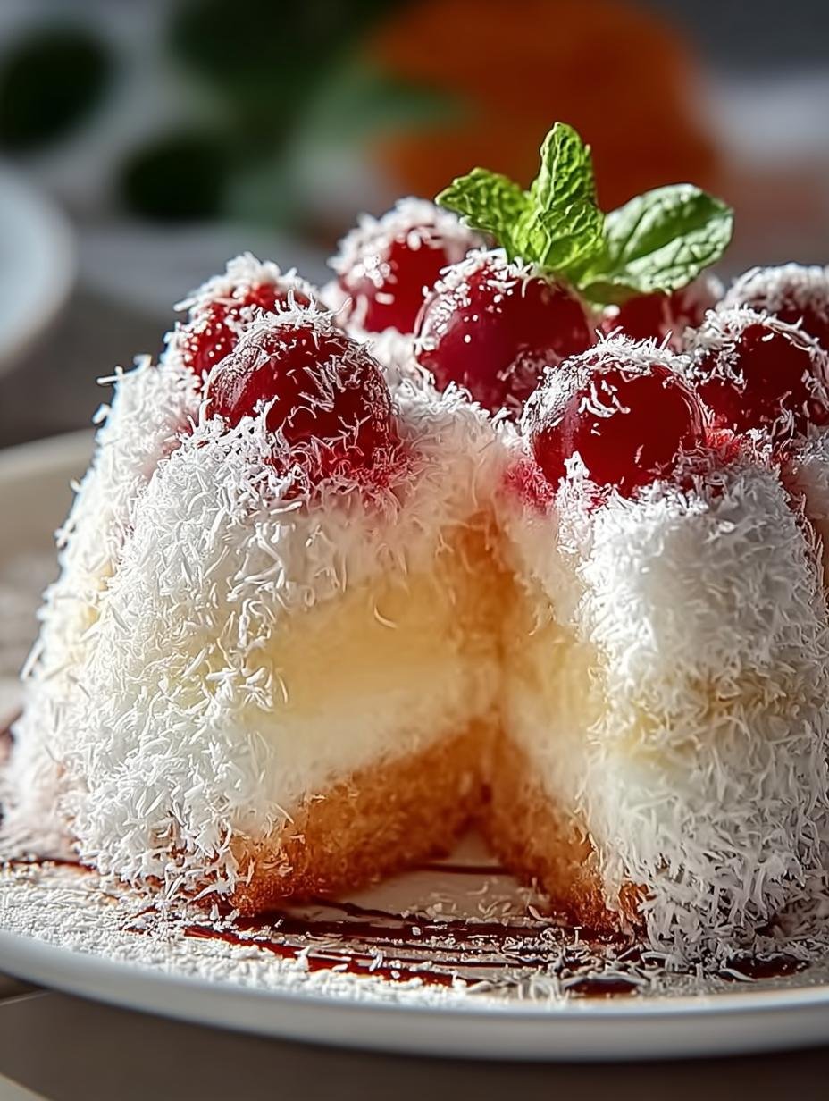Delicious Snowball Cake For Every Celebration - Snowball Cake For Every - additional detail