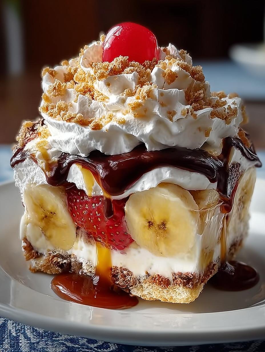 Southern Style Banana Split