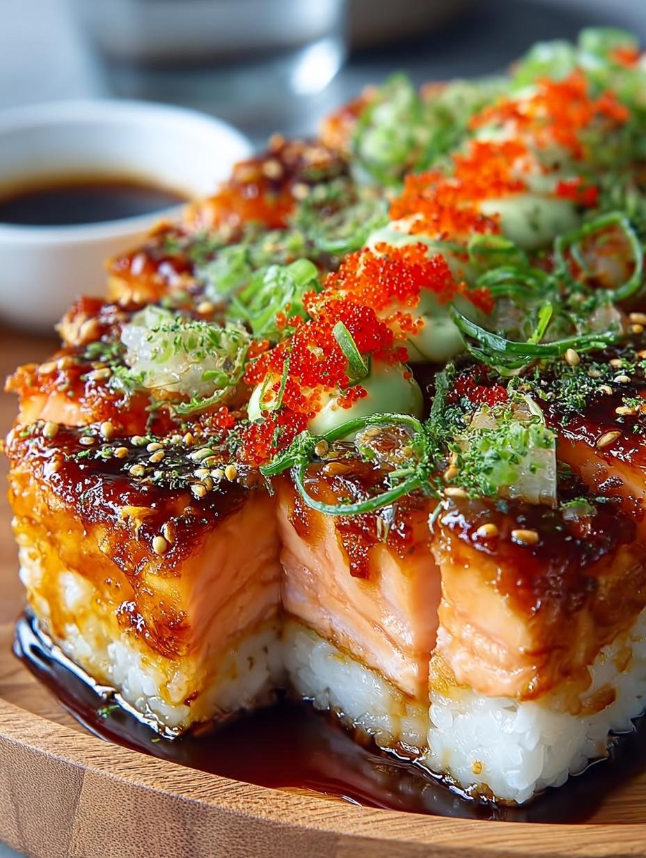 Spicy Salmon Sushi Bake: 5 Easy Steps to Deliciousness - Spicy Salmon Sushi Bake - main visual representation
