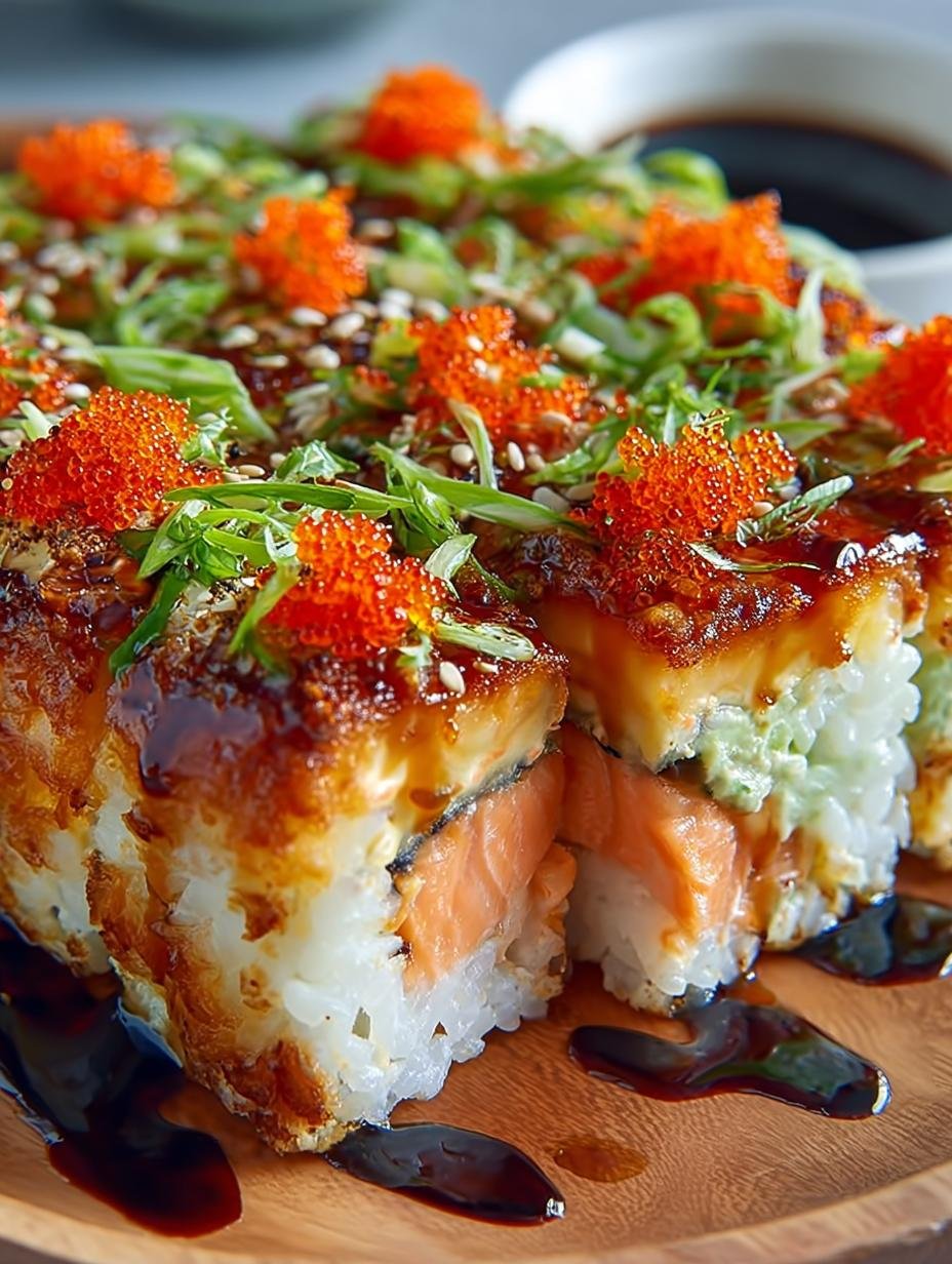 Spicy Salmon Sushi Bake: 5 Easy Steps to Deliciousness - Spicy Salmon Sushi Bake - additional detail