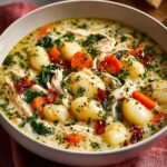 Spring Chicken Gnocchi Soup