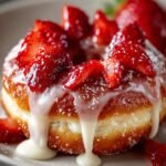 Strawberry Cheesecake Donuts