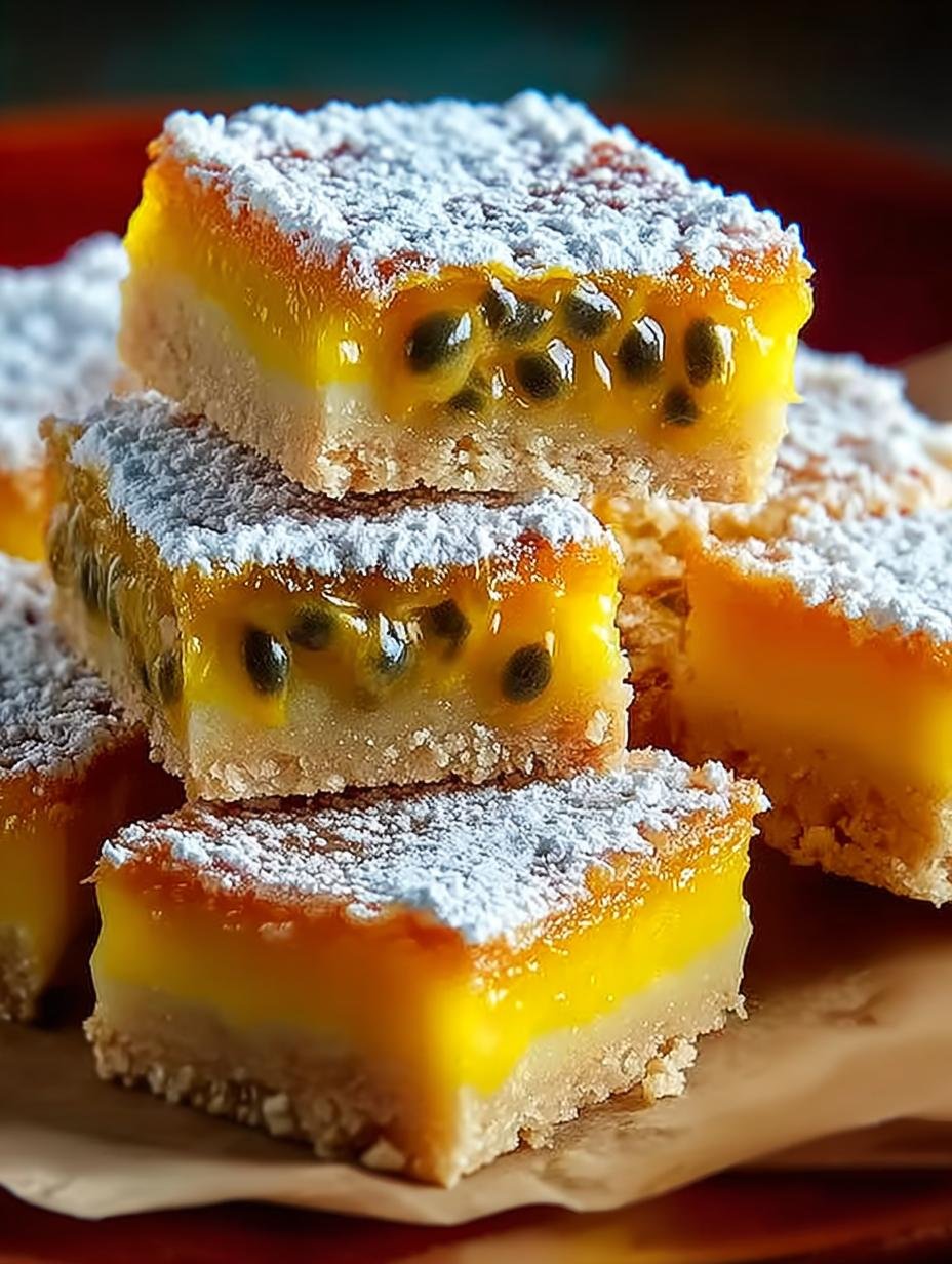 Tropical Passion Fruit Bars: 5 Irresistible Recipes - Tropical Passion Fruit Bars - main visual representation