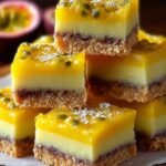 Tropical Passion Fruit Bars