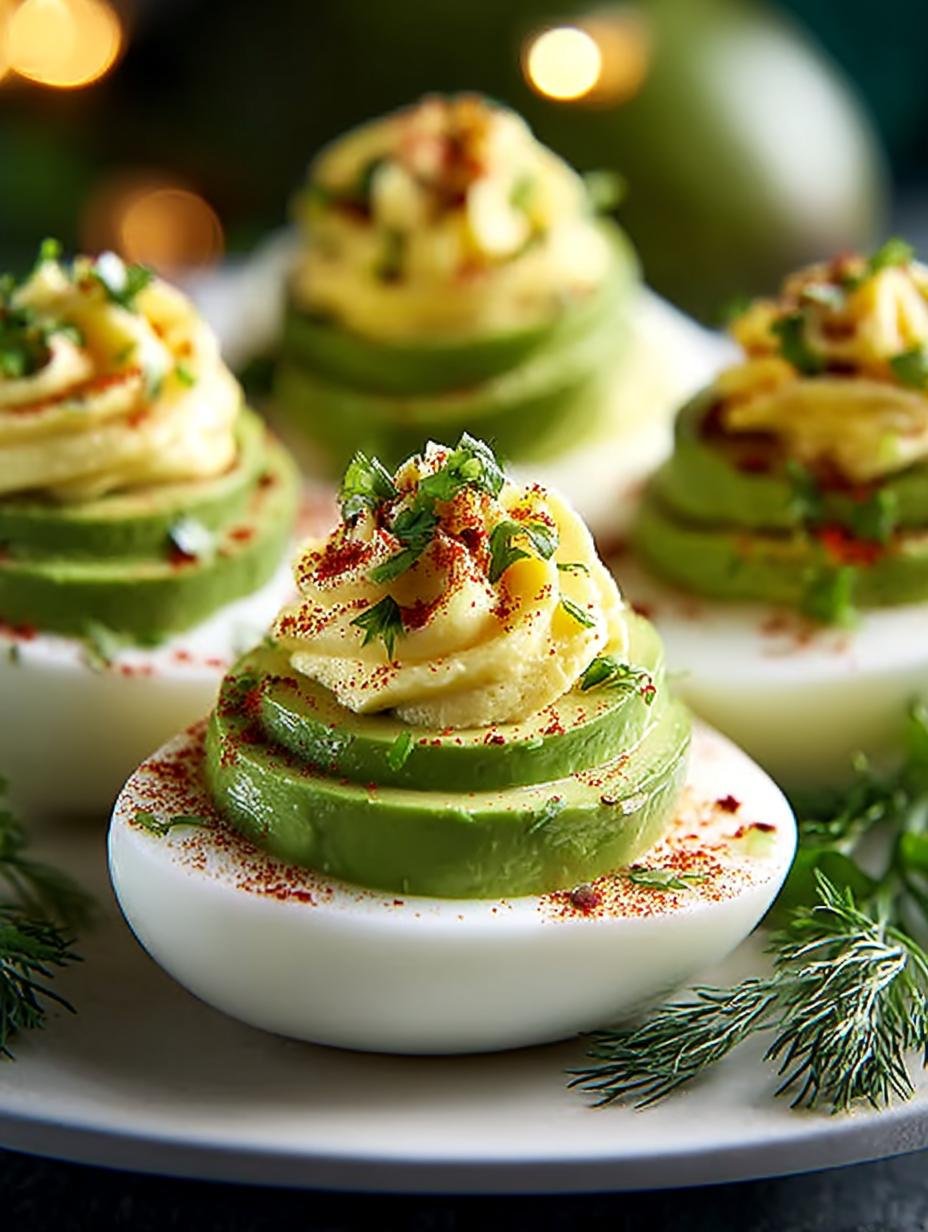 Irresistible Avocado Deviled Eggs for Your Next Party 1 Avocado Deviled Eggs