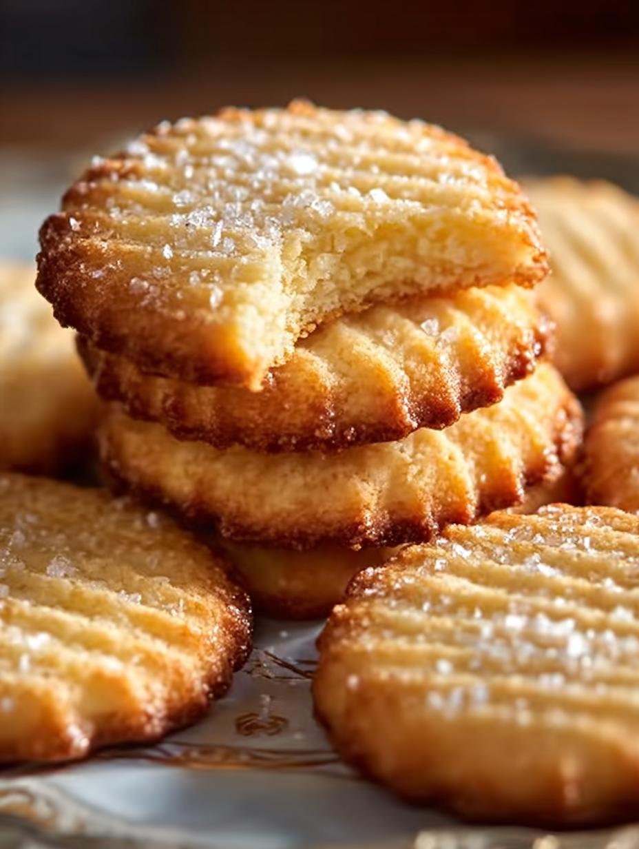 Buttery French Salted Butter Cookies to Savor - Buttery French Salted Butter - main visual representation