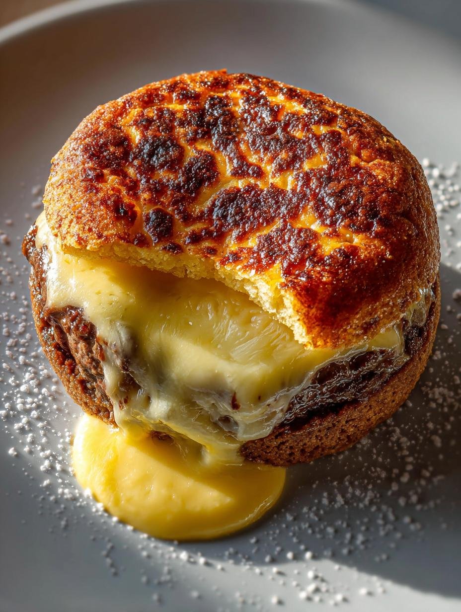 Cheeseburger Lava Cake: 5 Reasons to Indulge Tonight - Cheeseburger Lava Cake - main visual representation