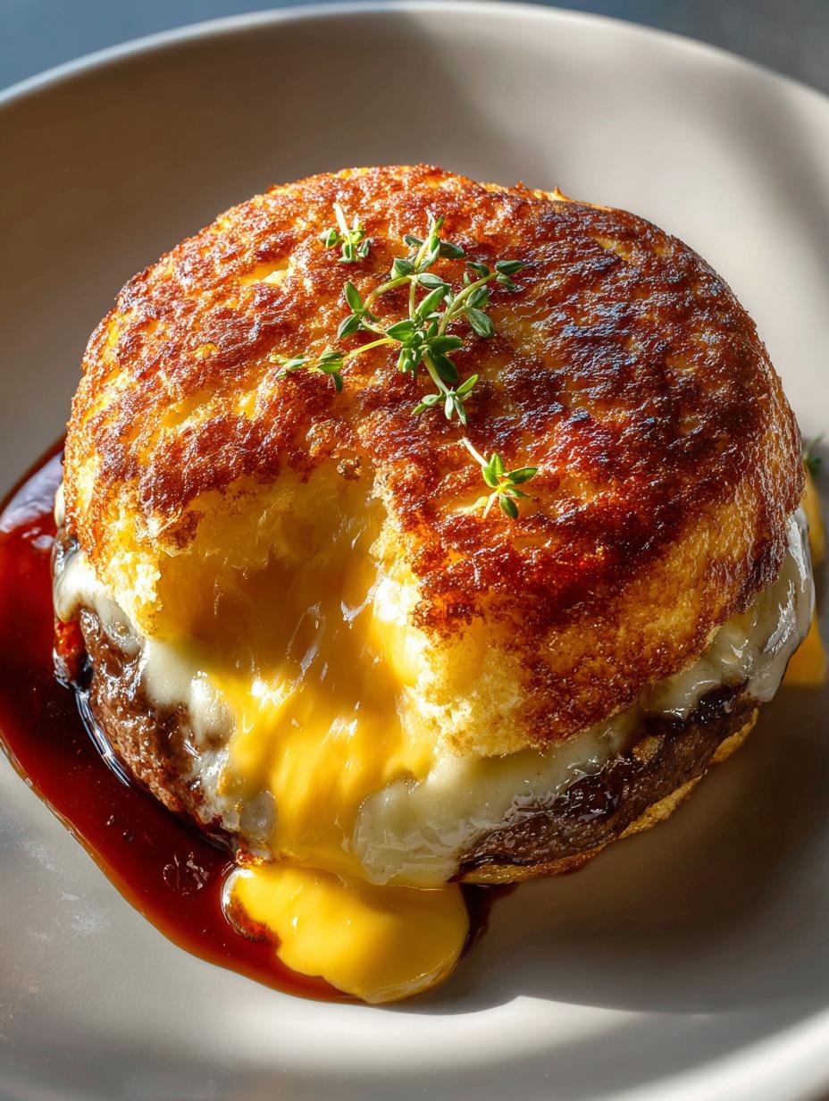 Cheeseburger Lava Cake: 5 Reasons to Indulge Tonight 1 Cheeseburger Lava Cake
