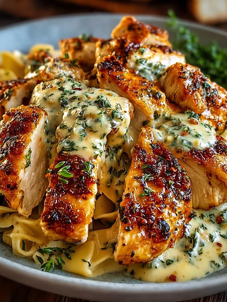 Delicious Cheesy Garlic Butter Chicken Bowties Recipe