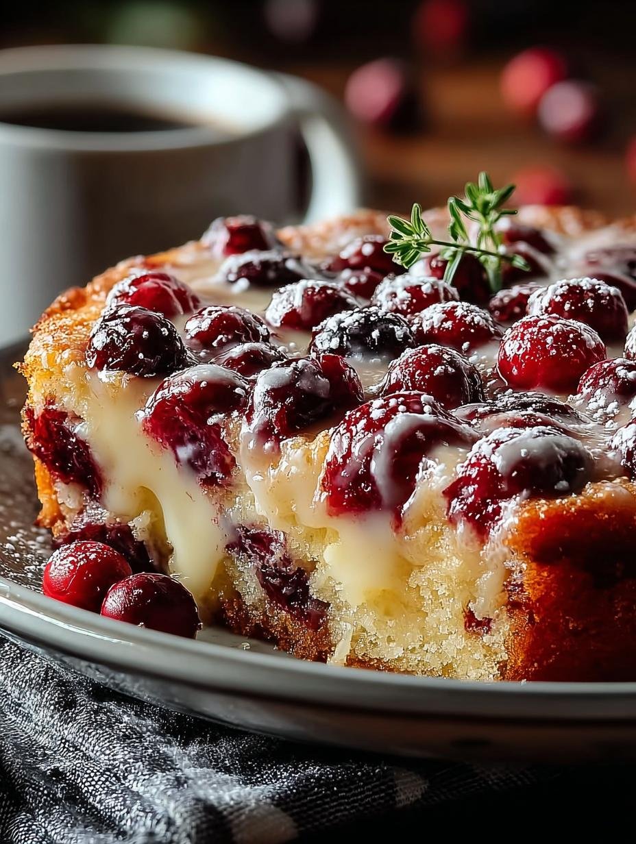 Delicious Cranberry Orange Breakfast Cake Recipe - Cranberry Orange Breakfast Cake - additional detail
