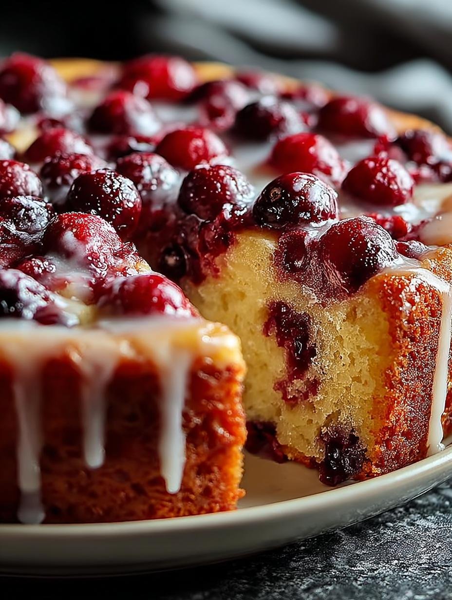 Delicious Cranberry Orange Breakfast Cake Recipe 1 Cranberry Orange Breakfast Cake