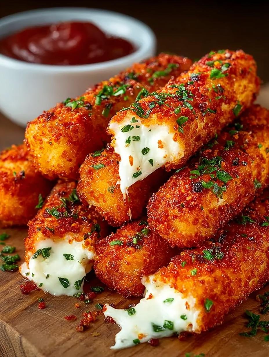 Delicious Hot Cheeto Mozzarella Sticks You Must Try - Hot Cheeto Mozzarella Sticks - main visual representation