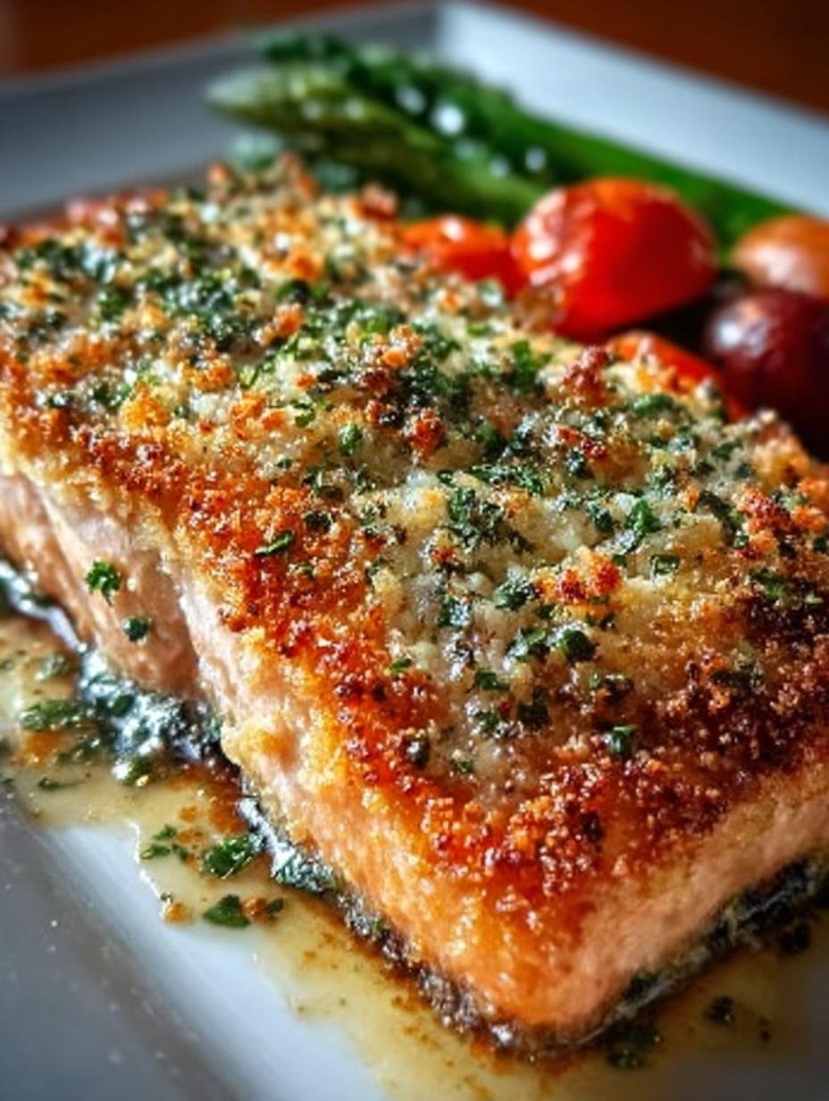 Irresistibly Crispy Parmesan Salmon Bake Recipe 1 Irresistibly Crispy Parmesan Salmon