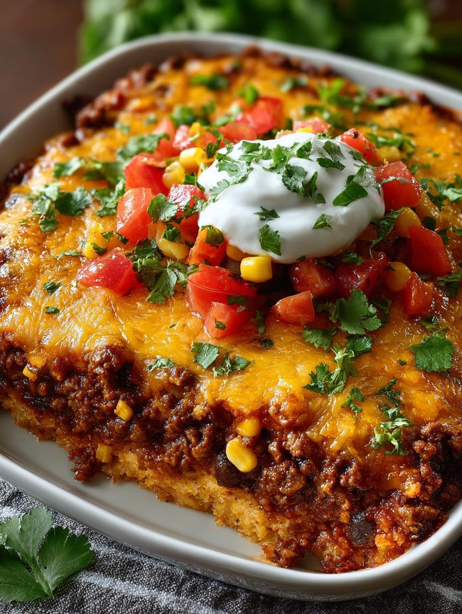 Delicious Mexican Casserole: 7 Layers of Comfort - Mexican Casserole - additional detail