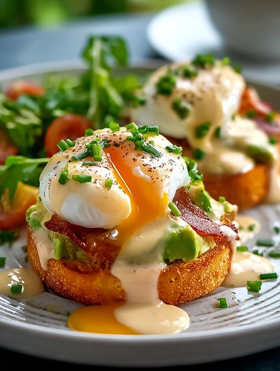 Delicious Mexican Eggs Benedict with Chorizo Twist - Mexican Eggs Benedict - main visual representation