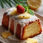 Pina Colada Pound Cake