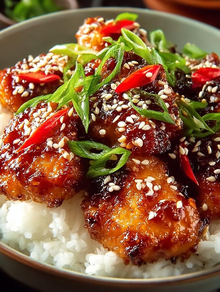 Sweet Chili Sesame Chicken